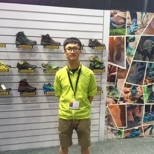 绿野网ISPO品牌专访威斯产品经理卡卡