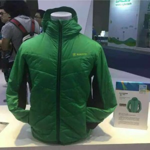探路者仿生中空发热棉服