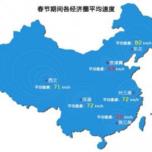 京津冀车流最大，G80广昆最堵，初六车主最忙