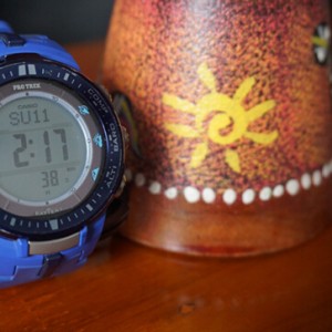 登山表PRO TREK PRW-3000-2B实拍初体验