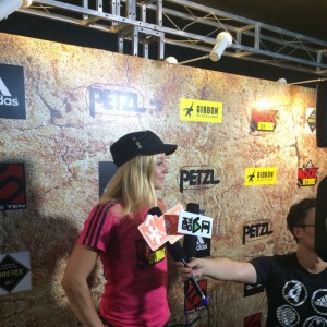 9.25-9.27上海Adidas Rockstars 2014摇滚攀岩节――绿野网采访Sasha Digiulian ...