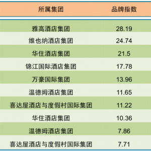 2014年6月中国酒店业中档品牌发展报告