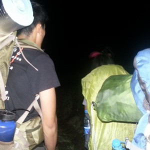 复旦大学2014年雀儿山夏攀队伍山野拉练