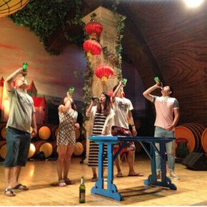巴西世界杯激情开战，天津欢乐谷巴西世界杯啤酒狂欢夜启幕