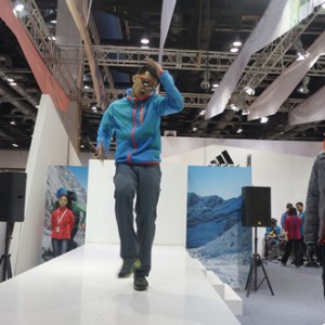 阿迪达斯户外亮相2014北京ISPO