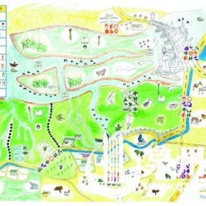 22名大学生耗时2个月绘制绿地地图