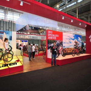 2013亚洲自行车展上Specialized的活动很精彩