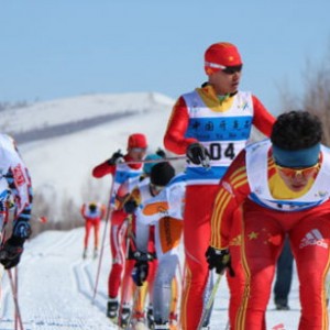 全国越野滑雪冠军赛在牙克石开赛