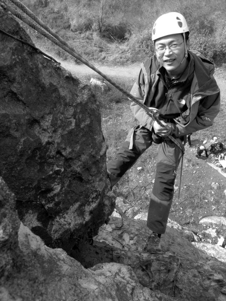 春光明媚 攀岩走起