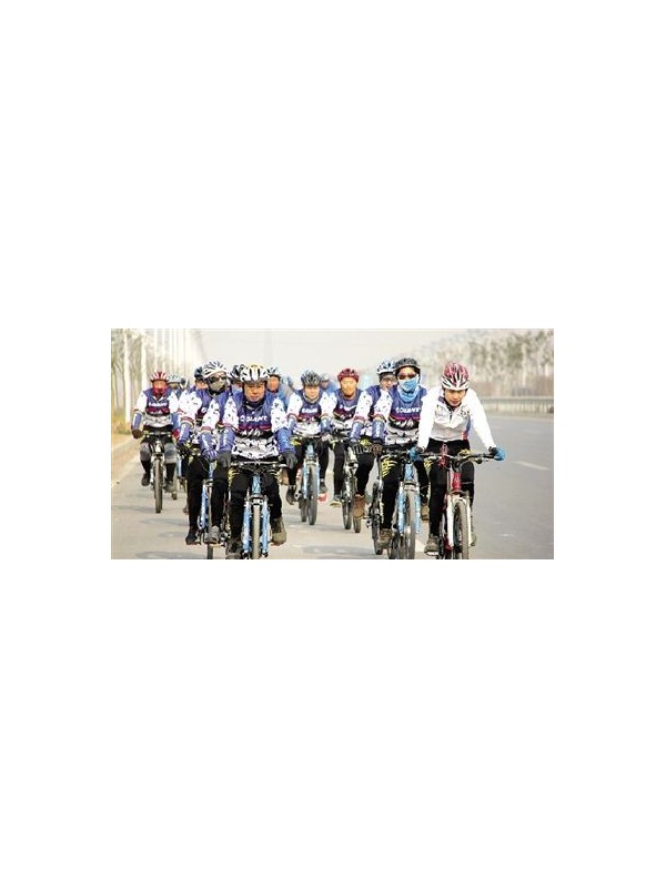 35名骑友六天骑行畅游河南六地市五景点