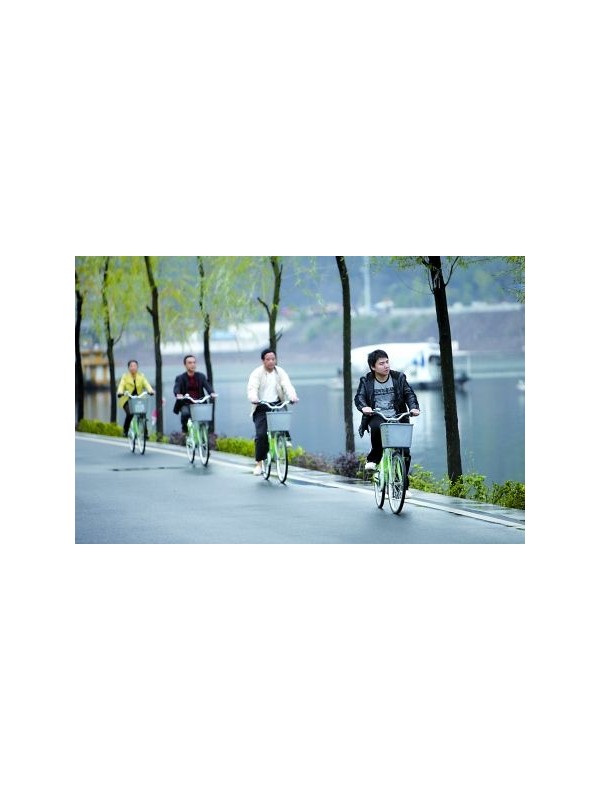 重庆开县投入千辆自行车供市民免费出行