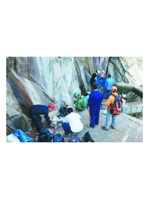 崂山风景区进入禁火期 进山不能带火星