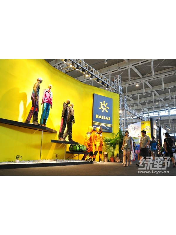 凯乐石攀登新品亮相2012亚洲户外展