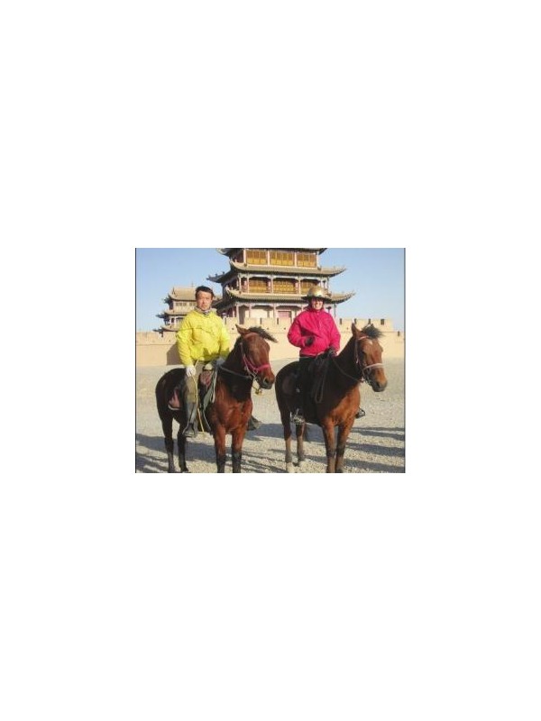 “神人”北京骑马到伦敦看奥运