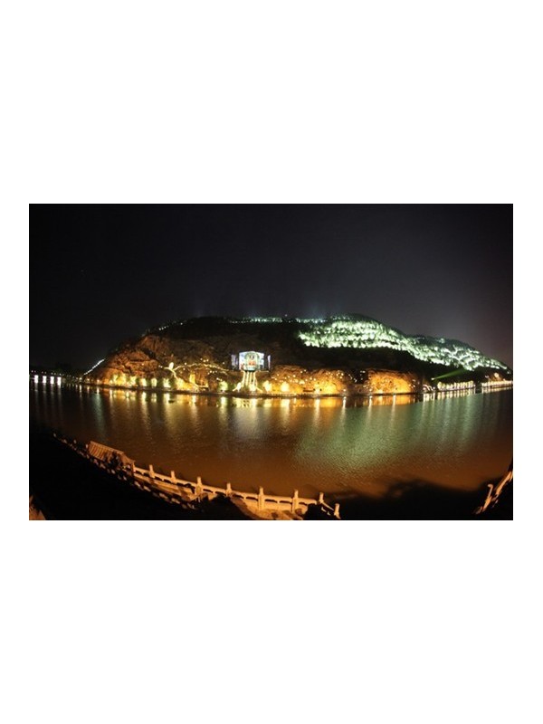 夜游龙门 光影中一场文化穿越之旅