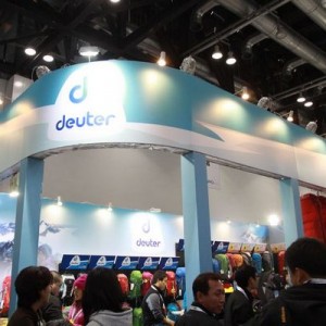 ISPO北京2012:Deuter展台强调女性背包