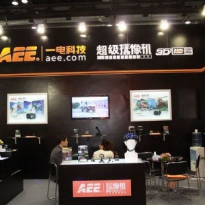 ISPO北京2012现场：AEE展示非手持摄像机