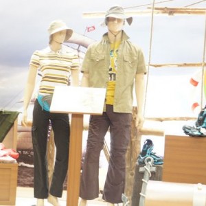 ISPO北京2012展会现场，哥仑布开拓未知领域