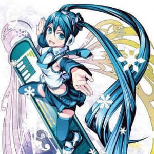 札幌滑板滑雪大赛推出初音版门票